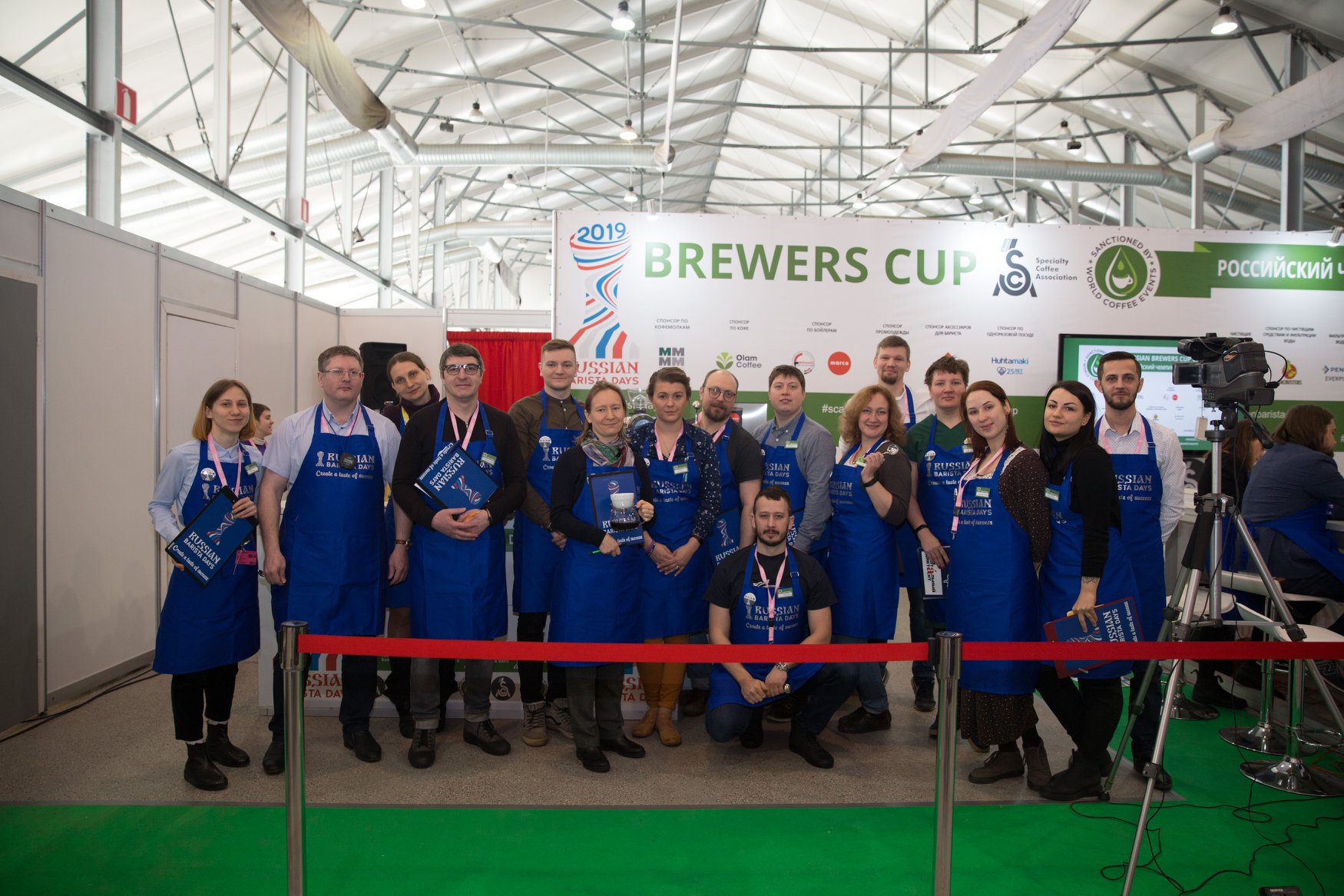 Судьи Российского Brewers Cup 2019