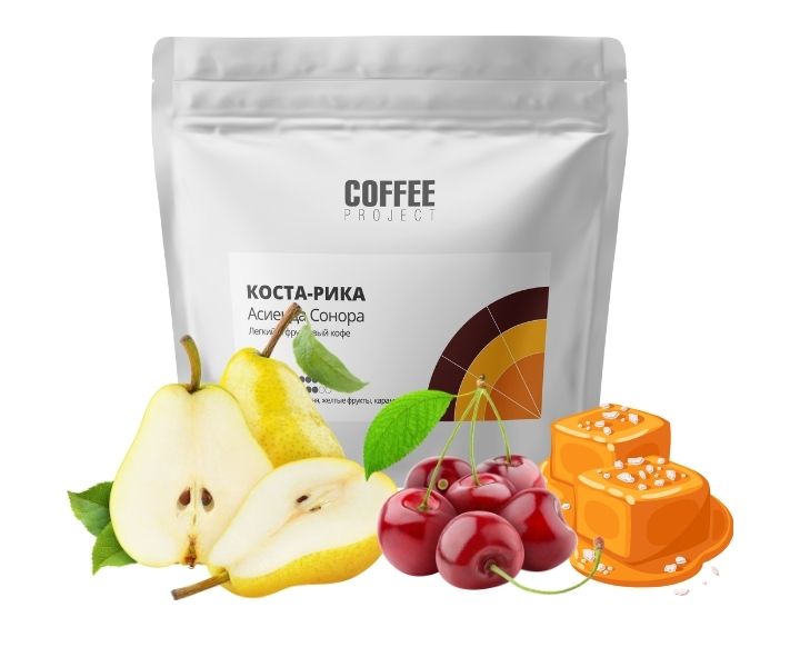 Легкий и фруктовый кофе Коста-Рика Асиенда Сонора