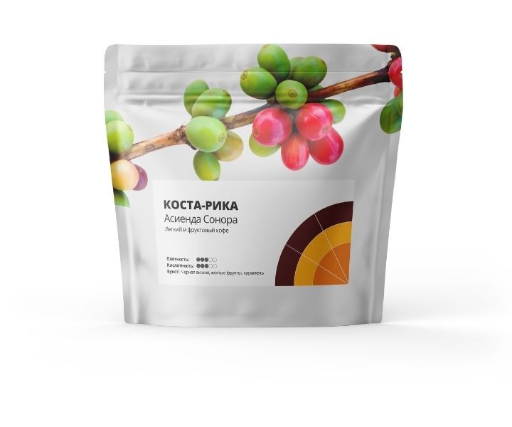 Легкий и фруктовый кофе Коста-Рика Асиенда Сонора